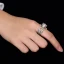 Härlig Silver Katt Ringa Saterling Silver Arbete Holiday Ringar 2019 Tillbehör