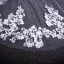 Moderne / Mode Blanche Dentelle 3D Voile De Mariée Fait main Chiffon Chapel Train Dentelle Mariage Accessorize 2019