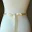 Sparkly Classy Ivory Wedding Sash 2020 Metal Satin Beading Rhinestone Bridal Evening Party Prom Accessories