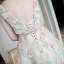 Chic / Beautiful Pearl Pink Graduation Dresses 2017 A-Line / Princess Lace Sleeveless U-Neck Appliques Backless Handmade  Homecoming Formal Dresses