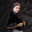 Klassisk Eleganta Svarta sjal 2020 Mocka Polyester Sjalar Hög Hals Axlar Brud Afton Bal Vinter Tillbehör