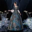 Vintage / Retro Medieval Gothic Multi-Colors Ball Gown Prom Dresses 2021 Square Neckline Long Sleeve Floor-Length / Long 3D Lace Printing Cosplay Evening Party Prom Formal Dresses