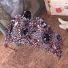 Fine Drue Brudesmykker 2017 Metall Beading Krystall Rhinestone Hodepynt Bryllup Ball Tilbehør