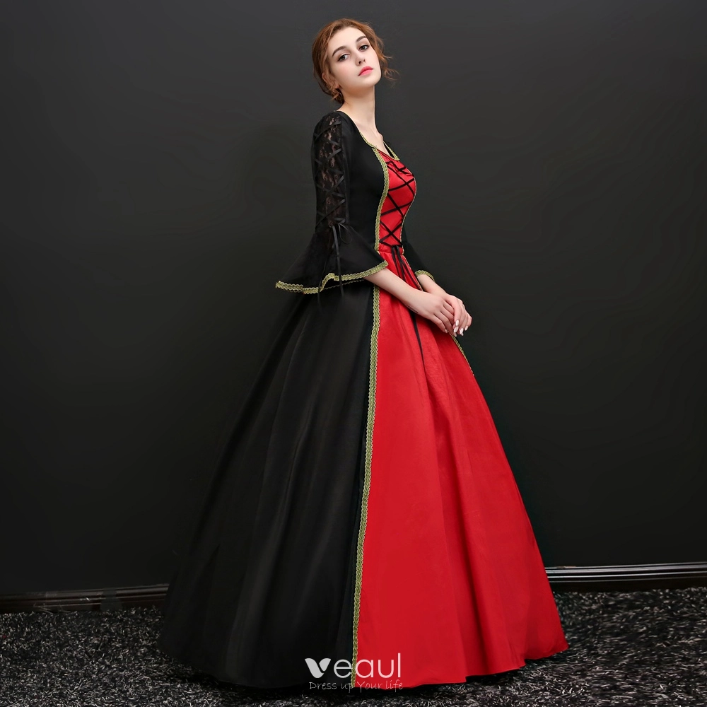 Stunning 2018 Black Satin Evening Gowns With Slits With Deep V Neck,  Spaghetti Straps, High Slits, And Court Train From Veralovebridal, $96.49 |  DHgate.Com