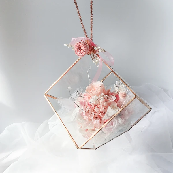 Romantic Flower Fairy Blushing Pink Wedding Flowers 2020 Handmade Tulle Metal Beading Crystal Flower Pearl Bridal Wedding Prom Accessories