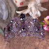 Fine Drue Brudesmykker 2017 Metall Beading Krystall Rhinestone Hodepynt Bryllup Ball Tilbehør