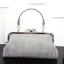 Modern / Fashion Bling Bling Silver Beading Rhinestone Cocktail Party Evening Party Clutch Bags 2018