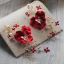 Flower Fairy Red Earrings Headpieces 2019 Metal Handmade  Beading Flower Rhinestone Wedding Prom Accessories