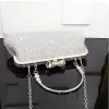 Modern / Fashion Bling Bling Silver Beading Rhinestone Cocktail Party Evening Party Clutch Bags 2018