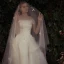 Chic / Beautiful White Wedding Dresses 2020 A-Line / Princess Off-The-Shoulder Appliques Backless Embroidered Flower Chapel Train Wedding