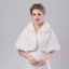 Rouge Hiver Motif Peau De Serpent Fausse Fourrure Soirée Promo Mariage Châles 2017