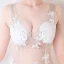 Sexy Himmelblau Durchsichtige Abendkleider 2018 Meerjungfrau V-Ausschnitt Ärmellos Applikationen Pailletten Strass Sweep / Pinsel Zug Rückenfreies Festliche Kleider