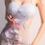 Sexy Himmelblau Durchsichtige Abendkleider 2018 Meerjungfrau Spaghettiträger Ärmellos Applikationen Blumen Strass Lange Rüschen Rückenfreies Festliche Kleider