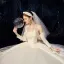 Amazing / Unique Champagne Satin Wedding Dresses 2020 A-Line / Princess Strapless Detachable 3/4 Sleeve Backless Court Train Ruffle