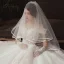 Lyx Champagne Bröllopsklänningar 2020 Balklänning Av Axeln Korta ärm Halterneck Glittriga / Glitter Tyll Appliqués Spets Beading Royal Train Ruffle