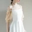 Modern / Fashion Black Homecoming Graduation Dresses 2019 A-Line / Princess Square Neckline Puffy 1/2 Sleeves Short Ruffle Backless Formal Dresses