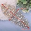 Elegant Silver Alloy Bridal Jewelry 2021 Headpieces Tassel Earrings Rhinestone Flower Wedding Accessories