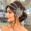 Mode Silber Hochzeit Kopfschmuck 2021 Legierung Strass Haarschmuck Braut