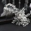 Mode Silver Bröllop Hårsmycken 2021 Legering Rhinestone Brud Huvudbonad