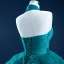 Luxury / Gorgeous Ink Blue Prom Dresses 2021 Ball Gown Halter Sleeveless Cascading Ruffles Court Train Backless Formal Dresses