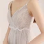 Affordable Grey Summer Evening Dresses  2018 A-Line / Princess Sleeveless Spaghetti Straps Floor-Length / Long Ruffle Backless Formal Dresses