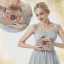 Fashion Champagne Flower Clutch Bags 2021 Metal Beading Pearl Rhinestone