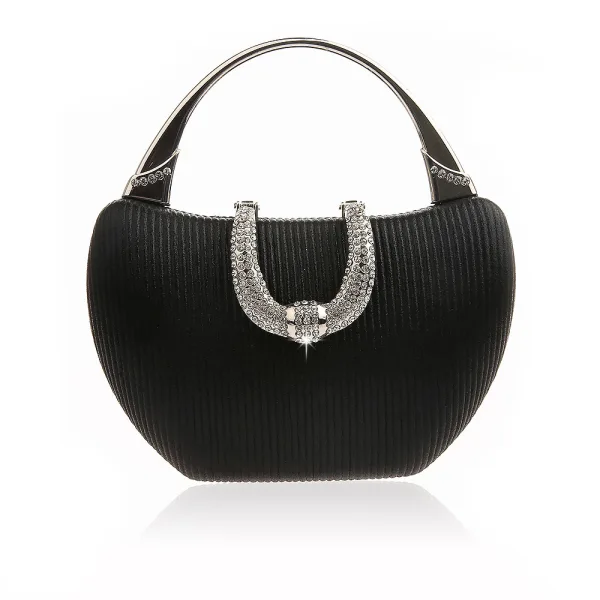 Bling Bling Champagne Håndvesken 2021 Metall Rhinestone