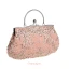 Vintage / Retro Silver Square Clutch Bags 2021 Metal Silk Beading Sequins