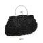 Vintage / Retro Silver Square Clutch Bags 2021 Metal Silk Beading Sequins
