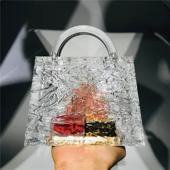 Transparent Acrylic Clutch Bags 2021