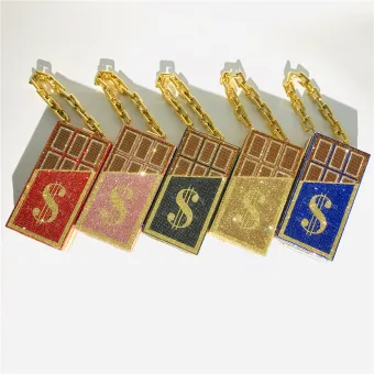 Amazing Unique Dollar Rhinestone Square Clutch Bags 2021
