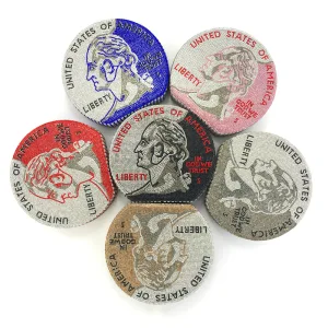 Unieke Ronde Rhinestone Dollar Handtassen 2021