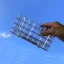 Transparent Check Acrylic Square Clutch Bags 2021
