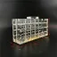 Transparent Check Acrylic Square Clutch Bags 2021