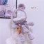 Amazing / Unique Lavender Braid Bear Clutch Bags 2021