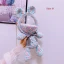 Amazing / Unique Lavender Braid Bear Clutch Bags 2021