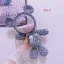 Amazing / Unique Lavender Braid Bear Clutch Bags 2021