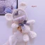 Amazing / Unique Lavender Braid Bear Clutch Bags 2021