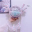 Charmant Bleu Ciel Noël Renne Tresser Ronds Pochette 2021