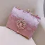 Vintage / Retro Rhinestone Velour Square Clutch Bags 2021