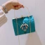 Vintage / Retro Rhinestone Velour Square Clutch Bags 2021