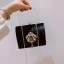 Vintage / Retro Rhinestone Velour Square Clutch Bags 2021