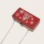 Fashion Red Rhinestone Christmas Square Clutch Bags 2021