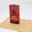 Christmas Red Square Clutch Bags 2021 Metal Rhinestone