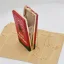 Christmas Red Square Clutch Bags 2021 Metal Rhinestone