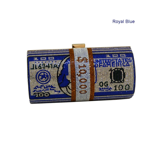 Unique Dollar Faux Diamant Ronds Pochette 2021