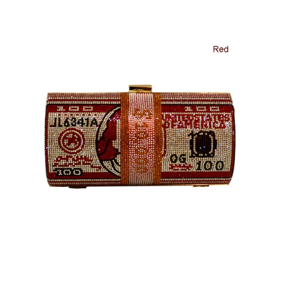 Unique Dollar Faux Diamant Ronds Pochette 2021