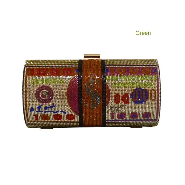 Unique Dollar Faux Diamant Ronds Pochette 2021