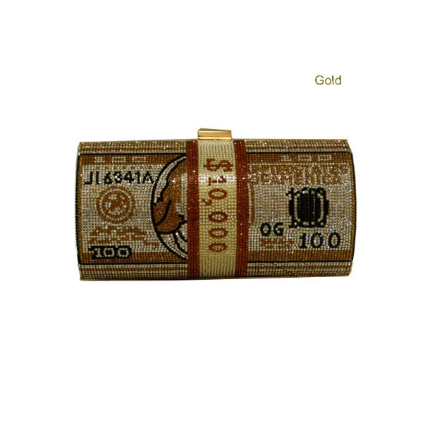 Unique Dollar Faux Diamant Ronds Pochette 2021