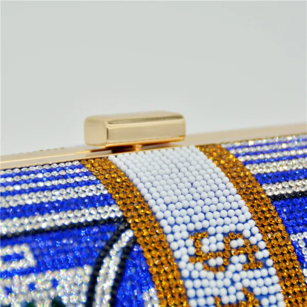 Unique Dollar Faux Diamant Ronds Pochette 2021
